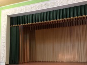 Пошиття штор для сцен. Фiлармонiя